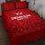 Denmark Football 2024 Quilt Bed Set Trophy Wing Style - Wonder Print Shop