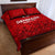 Denmark Football 2024 Quilt Bed Set Trophy Wing Style - Wonder Print Shop