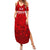 Personalized Denmark Football 2024 Summer Maxi Dress Trophy Wing Style - Wonder Print Shop