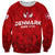 Personalized Denmark Football 2024 Sweatshirt Trophy Wing Style