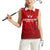 Personalized Denmark Football 2024 Women Sleeveless Polo Shirt Trophy Wing Style - Wonder Print Shop