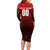 Personalized Turkey Football 2024 Long Sleeve Bodycon Dress Trophy Wing Style - Wonder Print Shop