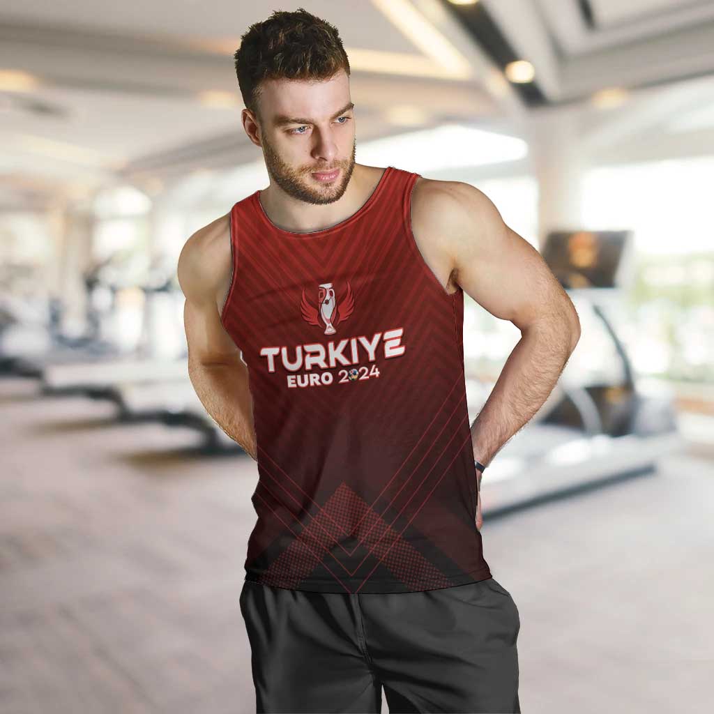 Personalized Turkey Football 2024 Men Tank Top Trophy Wing Style - Wonder Print Shop