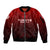 Personalized Turkey Football 2024 Sleeve Zip Bomber Jacket Trophy Wing Style - Wonder Print Shop