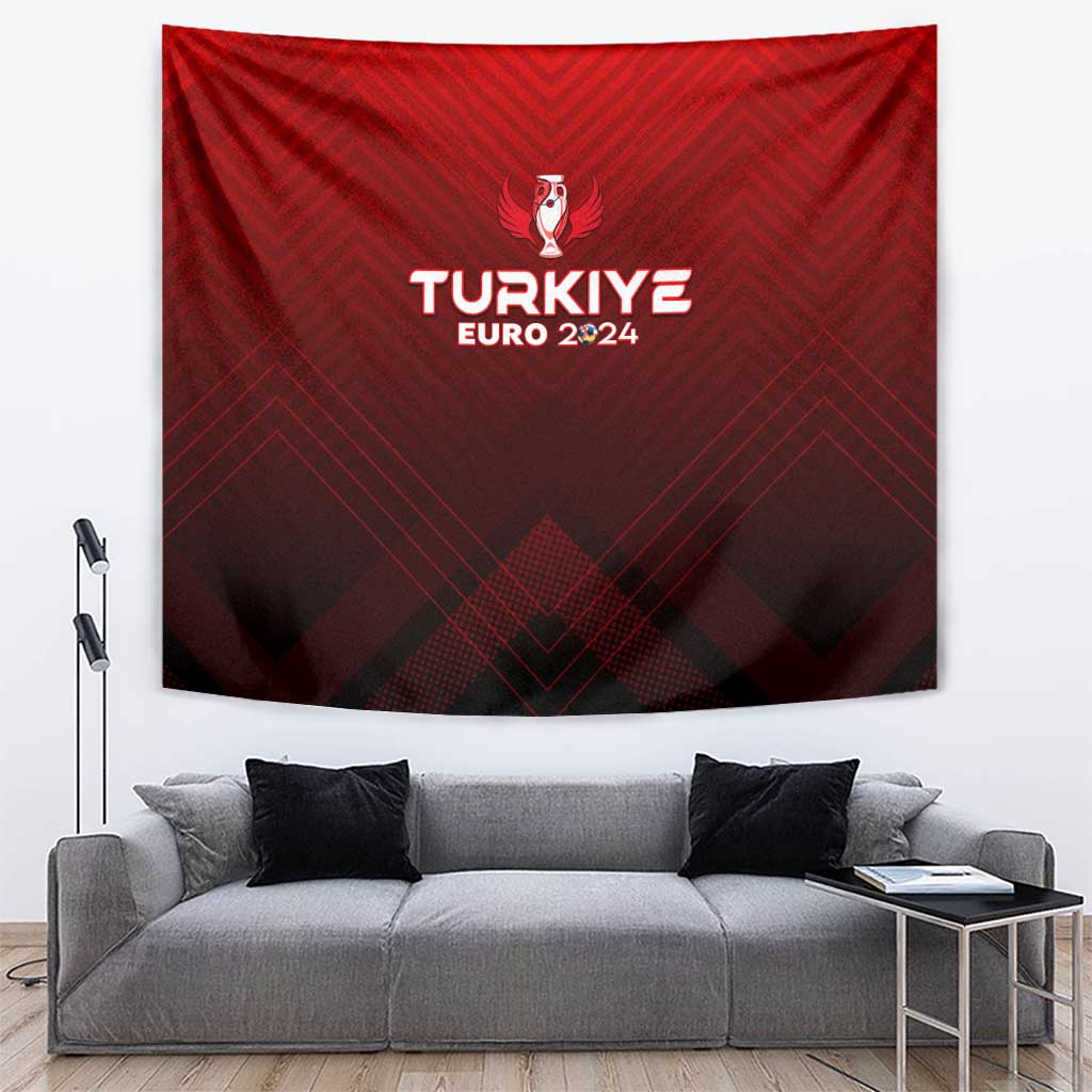 Turkey Football 2024 Tapestry Trophy Wing Style - Wonder Print Shop