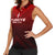 Personalized Turkey Football 2024 Women Sleeveless Polo Shirt Trophy Wing Style - Wonder Print Shop