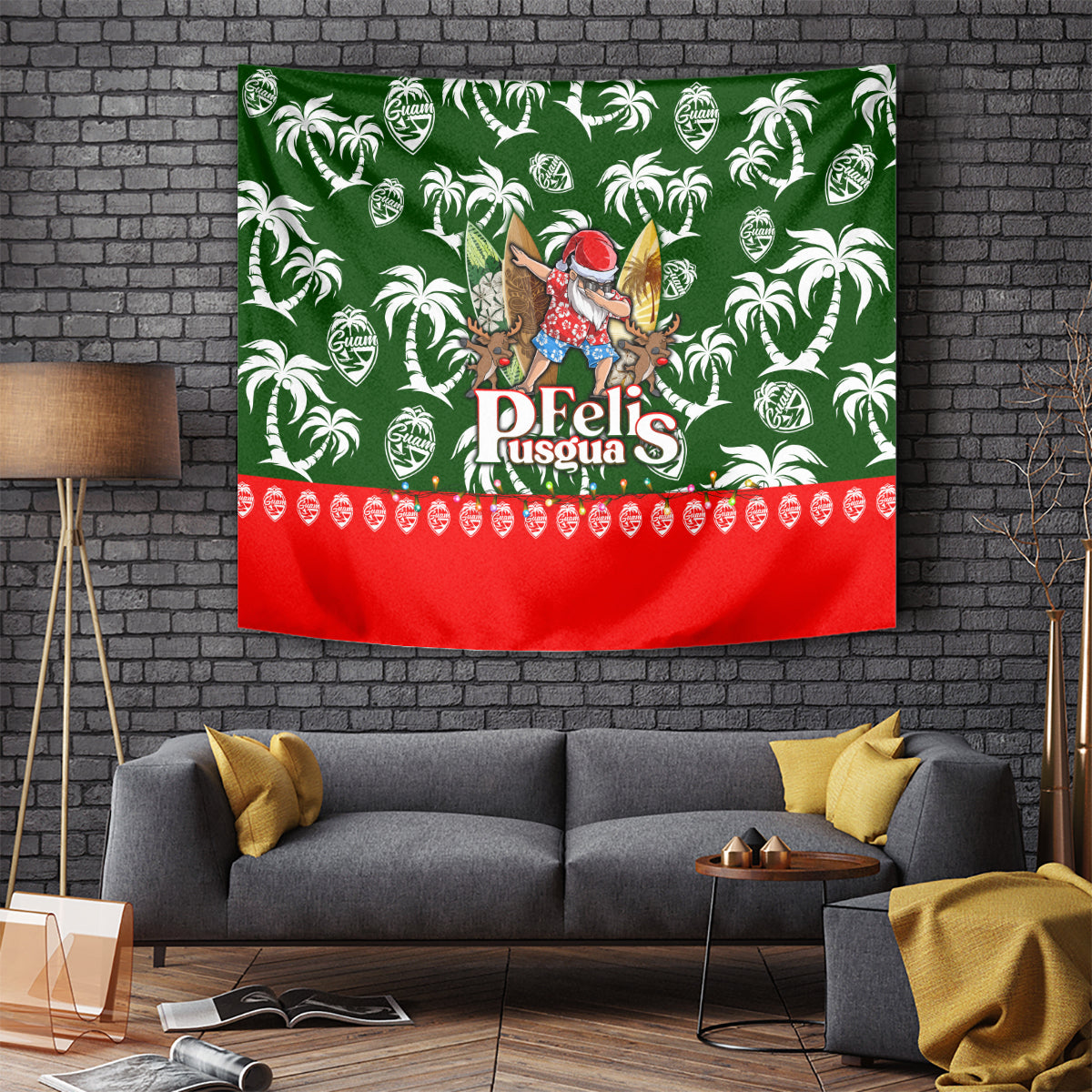 guam-christmas-tapestry-felis-pusgua-tropical-xmas-patterns