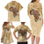 Personalized Africa On World Map Family Matching Long Sleeve Bodycon Dress and Hawaiian Shirt - Wonder Print Shop