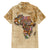 Personalized Africa On World Map Family Matching Puletasi and Hawaiian Shirt - Wonder Print Shop