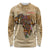 Personalized Africa On World Map Long Sleeve Shirt