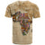 Personalized Africa On World Map T Shirt