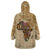 Personalized Africa On World Map Wearable Blanket Hoodie