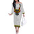 Egyptian Horus Off The Shoulder Long Sleeve Dress Gods of Egypt - Wonder Print Shop