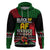 Black AF Professional AF But Will Knuck If You Zip Hoodie African Pride - Wonder Print Shop