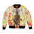 Black Queen Tie Dye Bomber Jacket - Wonder Print Shop