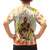 Black Queen Tie Dye Family Matching Puletasi and Hawaiian Shirt - Wonder Print Shop