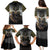 Anubis Family Matching Puletasi and Hawaiian Shirt Egypt Pattern Black - Wonder Print Shop