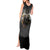 Anubis Tank Maxi Dress Egypt Pattern Black