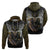 Anubis Zip Hoodie Egypt Pattern Black - Wonder Print Shop