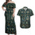 Egyptian Hieroglyphs And Deities Couples Matching Off Shoulder Maxi Dress and Hawaiian Shirt - Wonder Print Shop