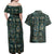 Egyptian Hieroglyphs And Deities Couples Matching Off Shoulder Maxi Dress and Hawaiian Shirt - Wonder Print Shop