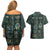 Egyptian Hieroglyphs And Deities Couples Matching Off Shoulder Short Dress and Hawaiian Shirt - Wonder Print Shop