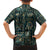 Egyptian Hieroglyphs And Deities Family Matching Off Shoulder Long Sleeve Dress and Hawaiian Shirt - Wonder Print Shop