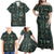 Egyptian Hieroglyphs And Deities Family Matching Off Shoulder Maxi Dress and Hawaiian Shirt - Wonder Print Shop