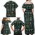 Egyptian Hieroglyphs And Deities Family Matching Off Shoulder Maxi Dress and Hawaiian Shirt - Wonder Print Shop