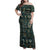 Egyptian Hieroglyphs And Deities Family Matching Off Shoulder Maxi Dress and Hawaiian Shirt - Wonder Print Shop