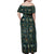 Egyptian Hieroglyphs And Deities Family Matching Off Shoulder Maxi Dress and Hawaiian Shirt - Wonder Print Shop