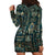 Egyptian Hieroglyphs And Deities Hoodie Dress - Wonder Print Shop