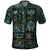 Egyptian Hieroglyphs And Deities Polo Shirt - Wonder Print Shop