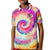 We Are All Human LGBT Kid Polo Shirt Skull Tie Dye - Wonder Print Shop