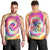 We Are All Human LGBT Men Tank Top Skull Tie Dye - Wonder Print Shop