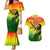 The Real Legend Bob Couples Matching Mermaid Dress and Hawaiian Shirt African Jamaica Reggae - Wonder Print Shop