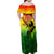 The Real Bob Marley Family Matching Off Shoulder Maxi Dress and Hawaiian Shirt African Jamaica Reggae