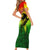 The Real Bob Marley Family Matching Short Sleeve Bodycon Dress and Hawaiian Shirt African Jamaica Reggae