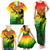 The Real Bob Marley Family Matching Tank Maxi Dress and Hawaiian Shirt African Jamaica Reggae