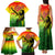 The Real Bob Marley Family Matching Tank Maxi Dress and Hawaiian Shirt African Jamaica Reggae