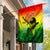 The Real Bob Marley Garden Flag African Jamaica Reggae