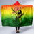 The Real Bob Marley Hooded Blanket African Jamaica Reggae