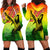 The Real Bob Marley Hoodie Dress African Jamaica Reggae