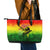 The Real Bob Marley Leather Tote Bag African Jamaica Reggae