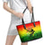 The Real Bob Marley Leather Tote Bag African Jamaica Reggae