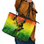 The Real Bob Marley Leather Tote Bag African Jamaica Reggae