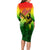 The Real Bob Marley Long Sleeve Bodycon Dress African Jamaica Reggae