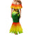 The Real Bob Marley Mermaid Dress African Jamaica Reggae