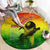 The Real Bob Marley Round Carpet African Jamaica Reggae