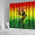 The Real Bob Marley Shower Curtain African Jamaica Reggae